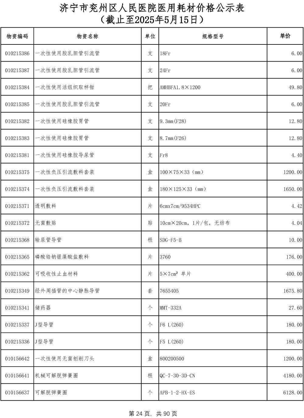 济宁市兖州区人民医院医用耗材价格公示表-24.jpg